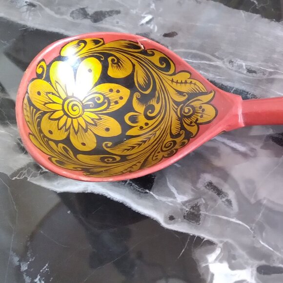 Host Pick ~~~Ukraine, Vintage, Set of Five Spoons, Handmade - Picture 3 of 5